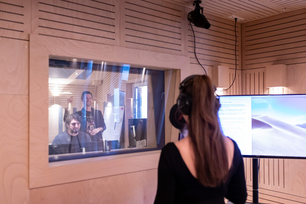 Vocal-Recording im Tonstudio